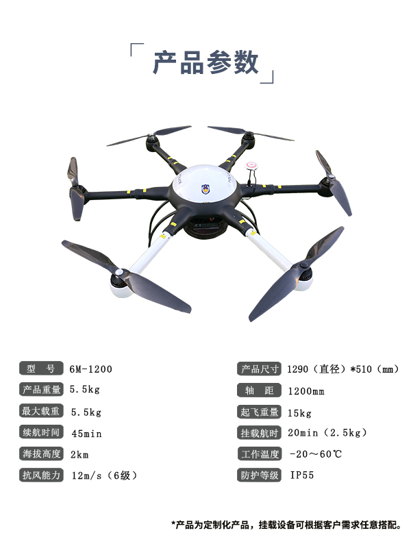 巡检无人机 6M-1200型(图4)